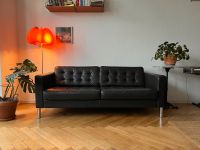 Ikea Landskrona Sofa Couch Leder schwarz dunkel graubraun Pankow - Prenzlauer Berg Vorschau