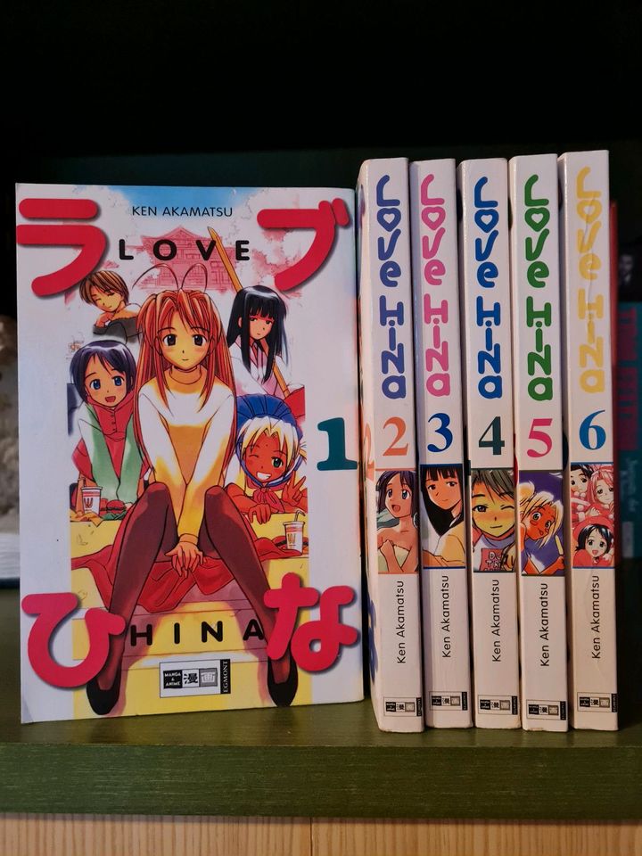 Manga Love Hina 1-6 Mängelexemplare in Garbsen