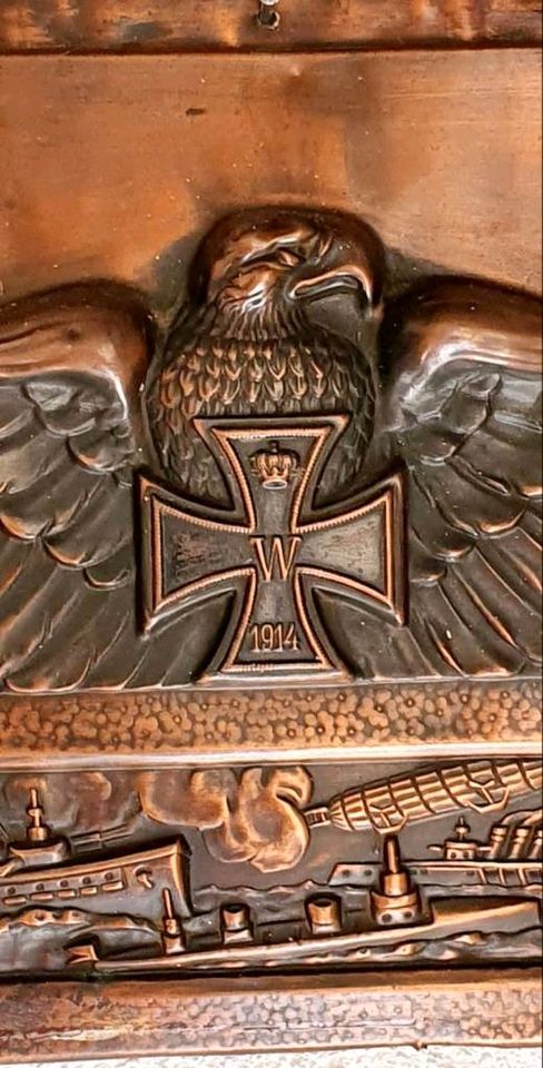 Militaria Schild 1914- 1918  1.Weltkrieg eisernes Kreuz in Neunkirchen