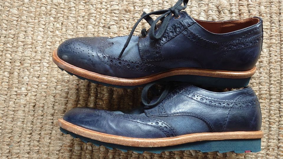 LLOYD-Schuhe, Schnürschuhe, blau, Gr. 8 / 42 in Essen