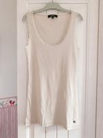 Bonita Top Shirt creme S 36 Damen Spitzentop geriffelt Berlin - Zehlendorf Vorschau