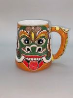 Ceylon Keramik Tasse / handbemalt/ Volkskunst Sri Lanka Bayern - Ingolstadt Vorschau