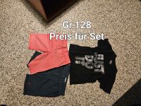 Trikot Set Nike Shirt und 2 kurze blue Rebel Hosen Gr. 128 Sachsen - Oelsnitz/Erzgeb. Vorschau