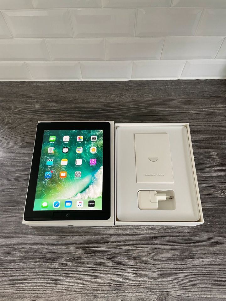 Apple iPad 16 GB Wi-Fi Cellular Schwarz OVP in Hamburg