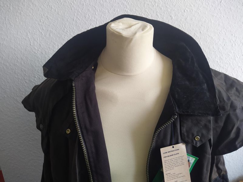 Langer Mantel Oilskin Duster australischer Stil braun Gr  XL. neu in Dresden