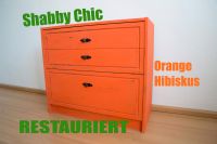 ⭐️RESTAURIERT_Schuh-Kommode_Shabby Chic Orange_Schuhschrank_Klein Köln - Bickendorf Vorschau