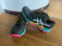 Asics Laufschuhe, schwarz mit bunter Sohle, Gr. 43,5 (41) Bayern - Puchheim Vorschau