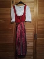 Dirndl Kleid 40, mit Bluse Creme Farben 38 Bayern - Dorfen Vorschau
