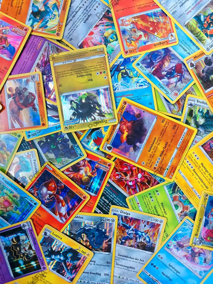 ⭐250 Pokémon-Karten + 25 Legendäre seltene Holos, Rare | Pikachu Evoli Bundle✅ 100% Original | Pokemon-Karten XXL Sammlung | Ab 2. Mewtu 3. Mew 4. Glurak | Geschenk Sammel-Karten Mystery Box⭐ in Idar-Oberstein