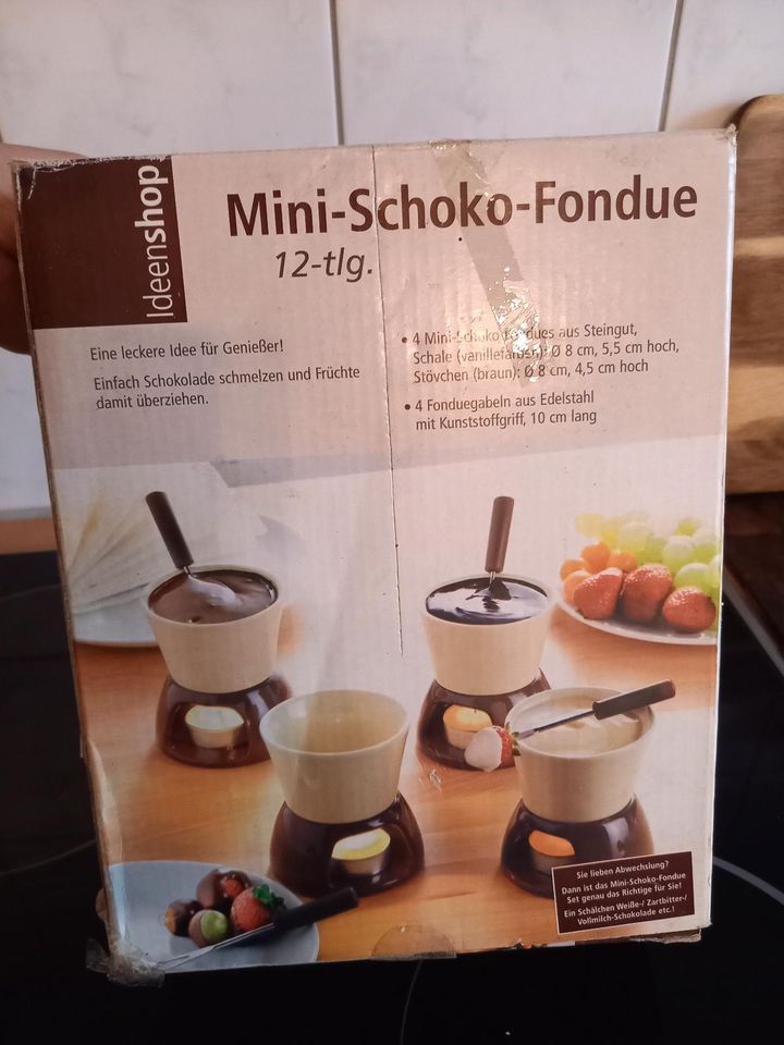 Mini Schokofondue in Wiesbaden