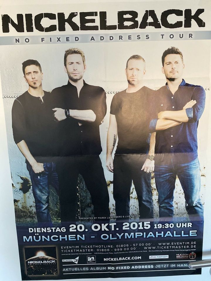 - Poster - *a-ha/Adele/Morten Harket/Rea Garvey/Nickelback in Wolnzach