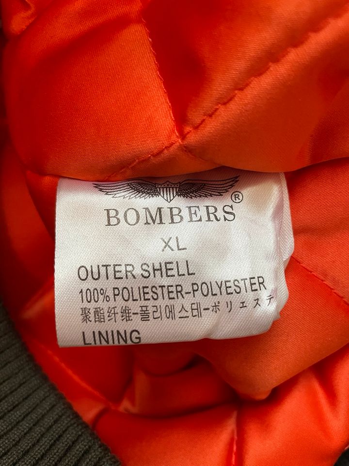 Original-Bomber-Jacke von Bombers für Herren in Ravensburg