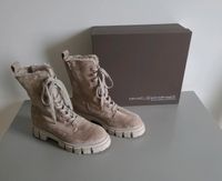 Stiefelette, Gr. 7 1/2, Kennel & Schmenger, Leder/Lammfell, beige Dresden - Blasewitz Vorschau