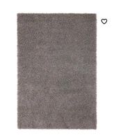 Ikea Hampen Hochflor Langflor Teppich grau 133x195 cm gebraucht Hessen - Messel Vorschau