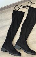 Overknees - Schwarz Gr.40 Bayern - Osterhofen Vorschau