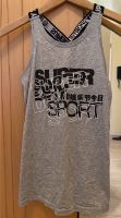 SuperDry Sport Top T-Shirt grau mit Logo gr S Niedersachsen - Melle Vorschau