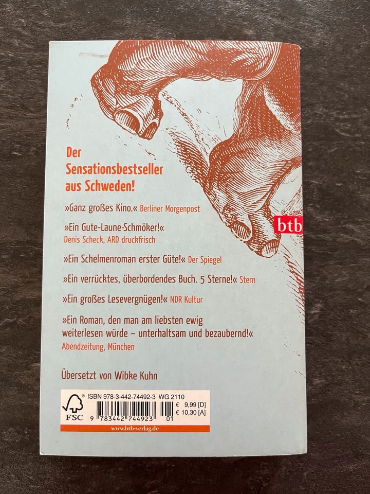 Jonas, Jonasson der Hundertjährige, der aus dem Fenster .. inkl V in Gundelfingen a. d. Donau