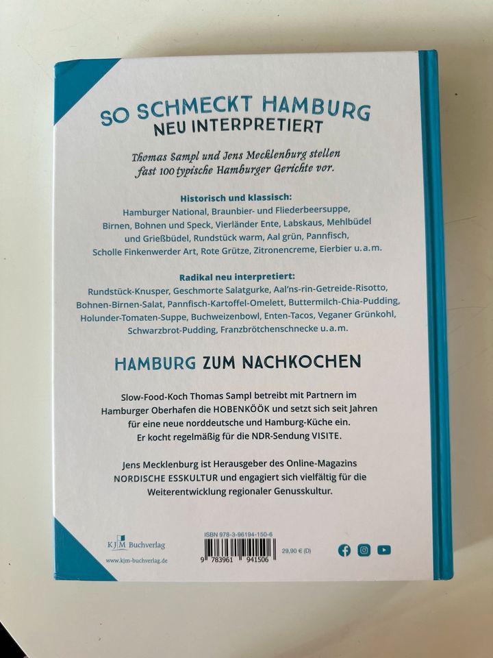 Das neue Hamburger Kochbuch von Thomas Sampl, Jens Mecklenburg in Hamburg