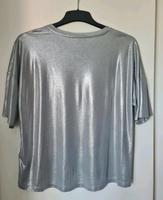 Kurzarm-T-Shirt, silber, Gr. L Düsseldorf - Bilk Vorschau