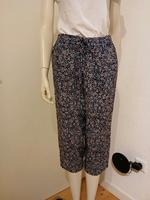Stoffhose Capri Hose S. Oliver blau gemustert Gr. 38 Niedersachsen - Melle Vorschau