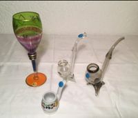 Schnaps Pfeifen aus Glas je 6€   aus Porzellan 5€  Buntes Glas 6€ Rheinland-Pfalz - Kapellen-Drusweiler Vorschau