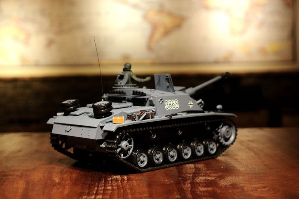 Heng Long RC Panzer Sturmgeschütz III–Stug 3 Pro-Modell V5.3 1:16 in Idar-Oberstein