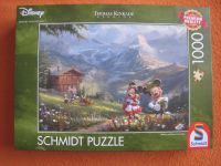 1000 Teile Puzzle von Schmidt: Thomas Kinkade  - Mickey und Minni Baden-Württemberg - Oberndorf am Neckar Vorschau