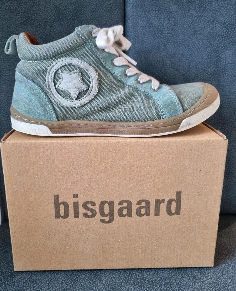 Bisgaard Sneaker Gr 32 grün Schuhe Leder in Heilbronn