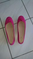 Wildleder-Ballerinas fuchsia-pink Nordrhein-Westfalen - Viersen Vorschau