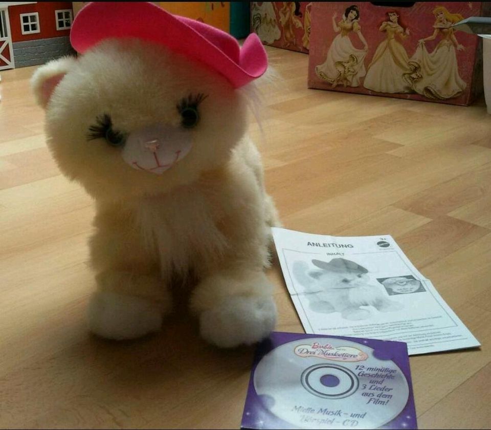 ❤ Barbie - Interaktive Musketier-Katze Miette & Hörspiel-CD ❤ in Datteln