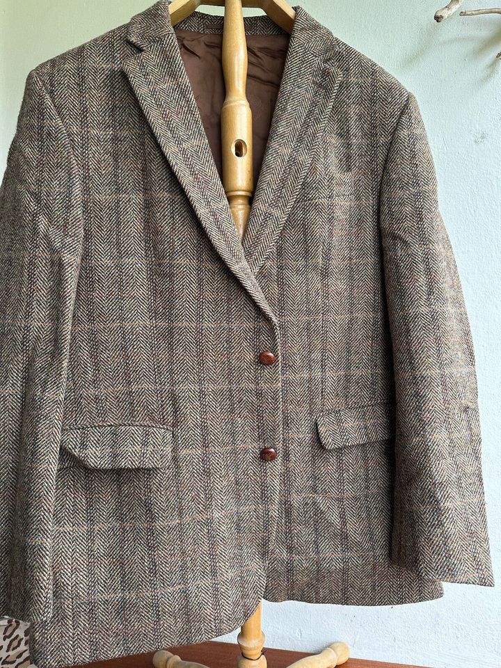 HARRIS TWEED SAKKO  ORIGINAL PREMIUM HANDGEWEBT WOLLE VINTAGE gr in Düsseldorf