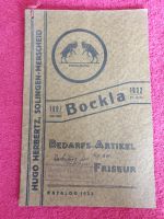 Friseur Katalog Bockla 1933 mit Preisen Thüringen - Zella-Mehlis Vorschau