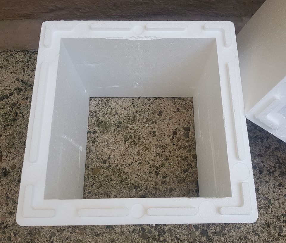 Styroporboxen ohne Boden und Deckel - stapelbar - bis 25 Stück in Bad Wimpfen