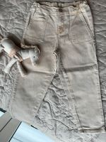 Lil Atelier Hose beige Gr. 110 116 Used Look Jeans Bayern - Ebermannstadt Vorschau