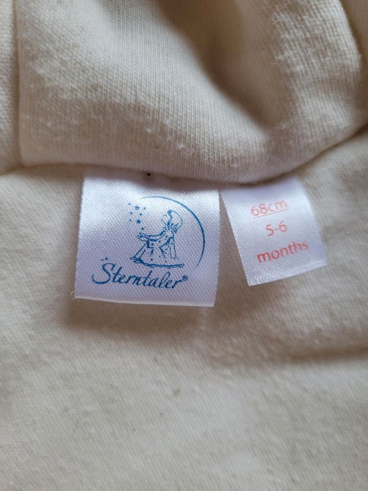 Sterntaler Baby Overall / Anzug Teddy weiß/creme, Gr. 68 in Verden