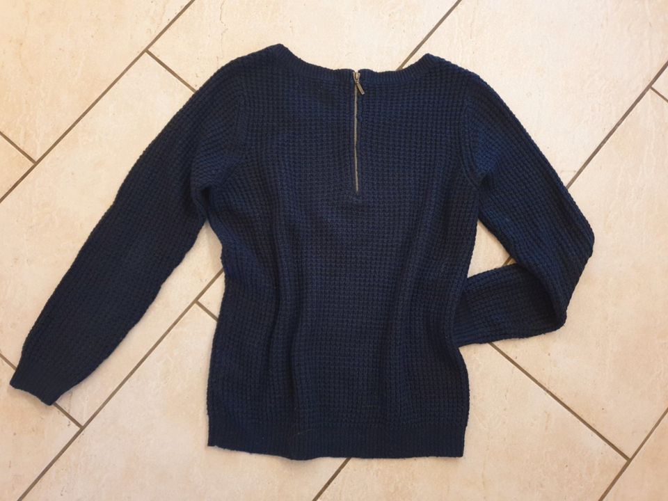 Strick Pullover blau (Jacqueline de Yong) Gr. M in Eching (Kr Freising)