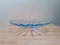 Pressglas schale blau hellblau D 26 antik shabby vintage Hessen - Friedberg (Hessen) Vorschau