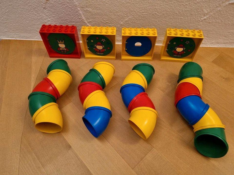 Lego Duplo Kugelbahn Rutsche Klappe Röhren  Zubehör Spielplatz in München