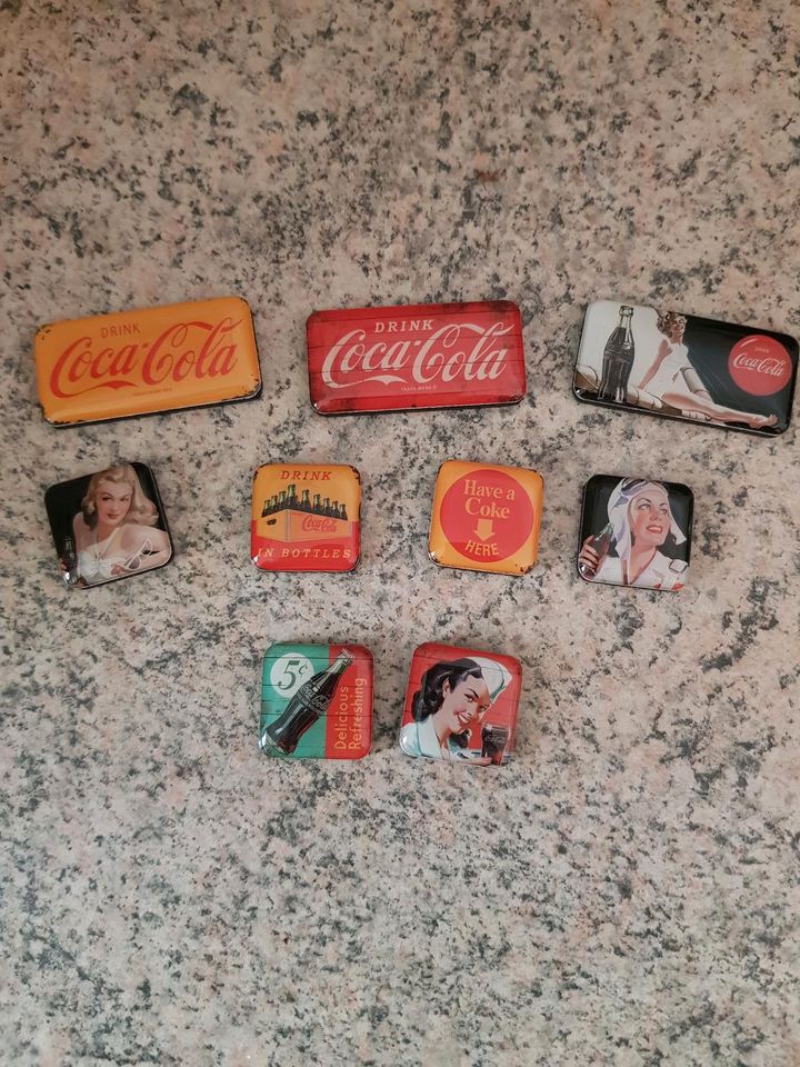 Coca Cola Mini Magnete in Tübingen