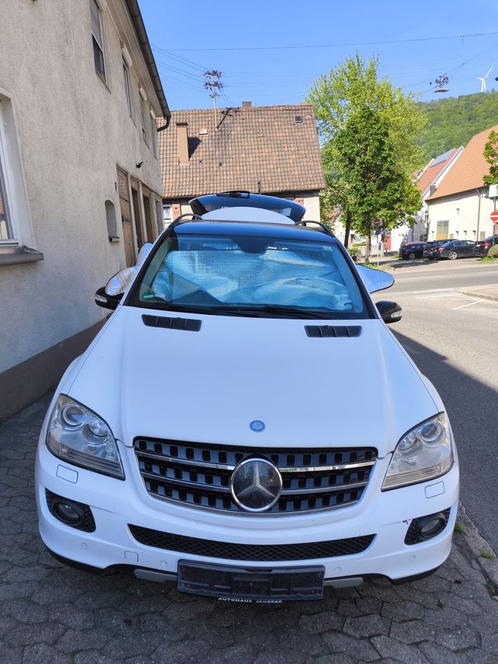 Mercedes Benz ML in Kuchen