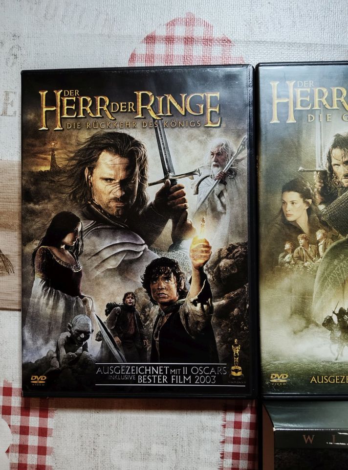 DVD, Herr der Ringe Trilogie, 3x DVD in Box in Oberhausen