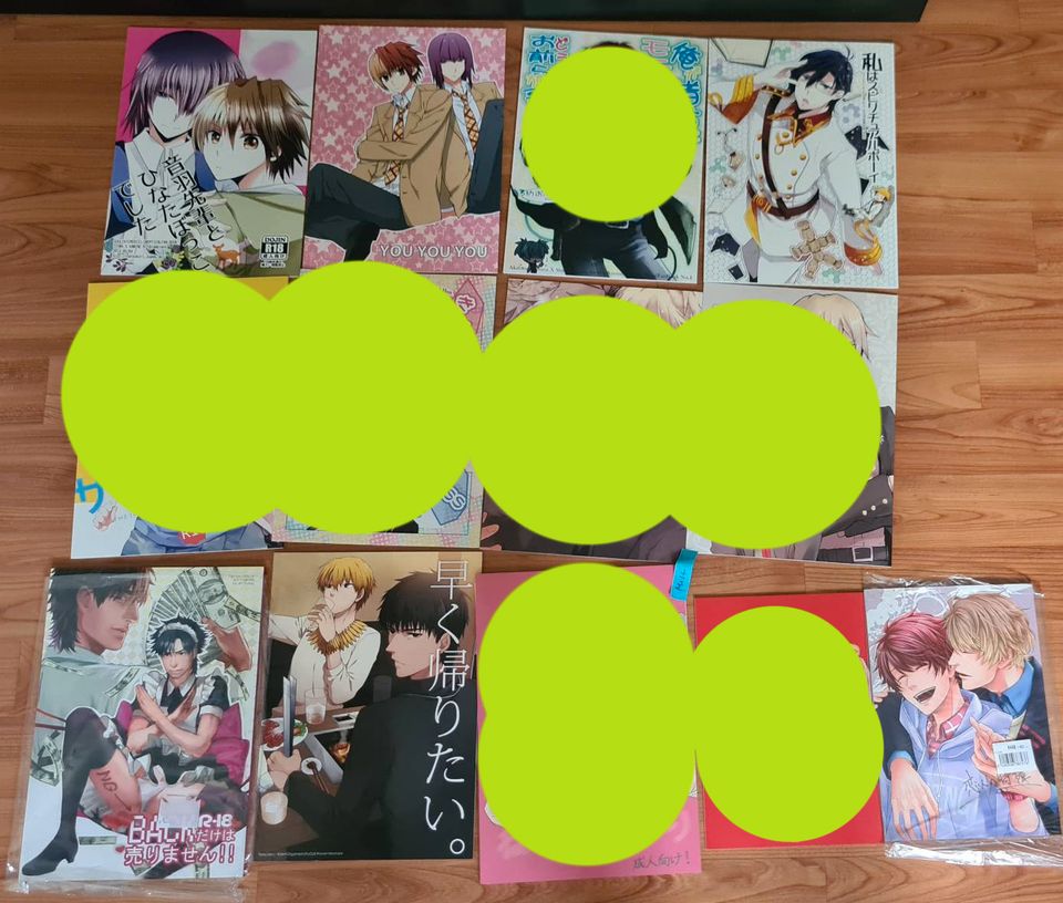 Diverse Doujinshi BL Boys Love Yaoi in Berlin