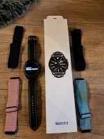 Samsung Galaxy Watch 3 45mm mystic Black Lederarmband+ 4 Bänder Niedersachsen - Edewecht Vorschau