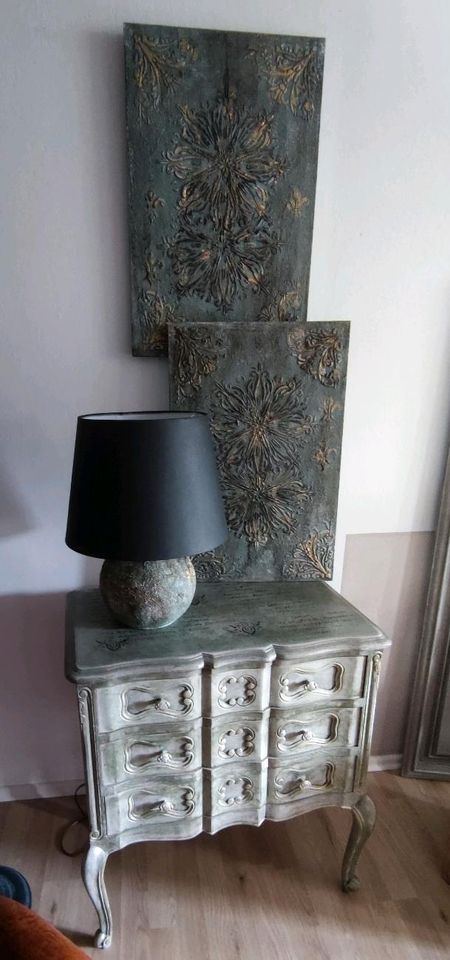 Kommode ▪️ Lampe ▪️ Paneele ▪️ Vintage Möbel in Lindlar