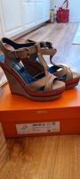 Hugo Boss Sandalen, Wedges, Wildleder Beige Duisburg - Duisburg-Mitte Vorschau