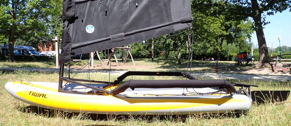 Aufblasbares TIWAL Segelboot mieten / ausleihen in Berlin in Falkensee