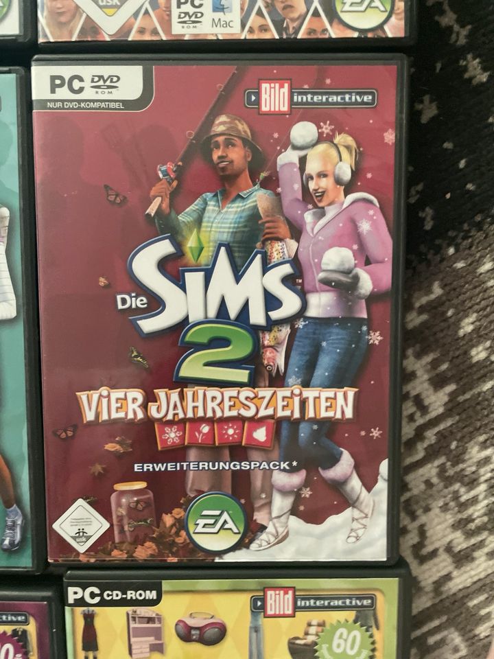 Sims 2 & Sims 3 - verschiedene Spiele - Preise in Beschreibung in Viersen