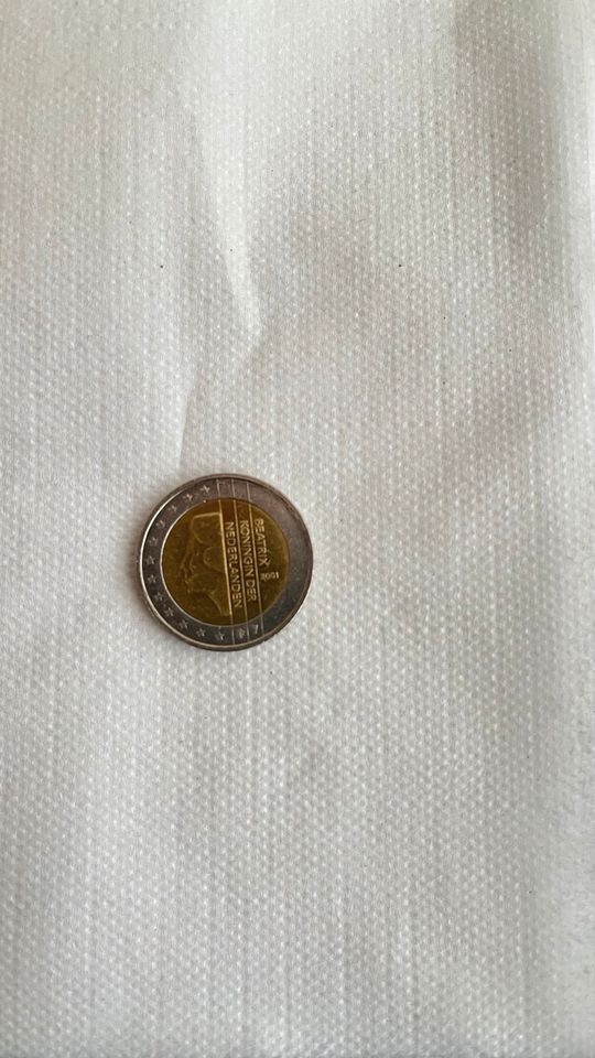 2€ Münze Königin Beatrix in Köln