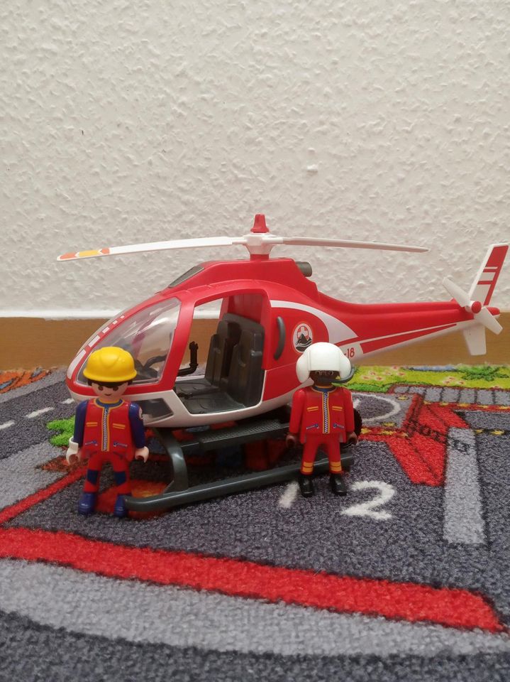 Playmobil Bergrettung Helikopter in Magdeburg