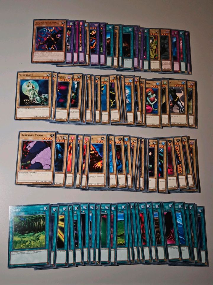 100 YuGiOh Karten Sammlung Yu-Gi-Oh! Set DE Blue Eyes W. D. 25th in Berndorf